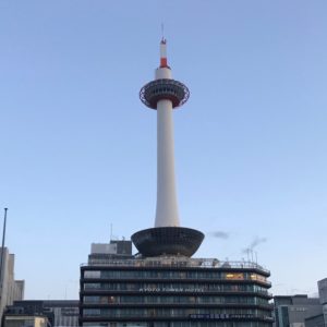 今年も京都駅からスタート